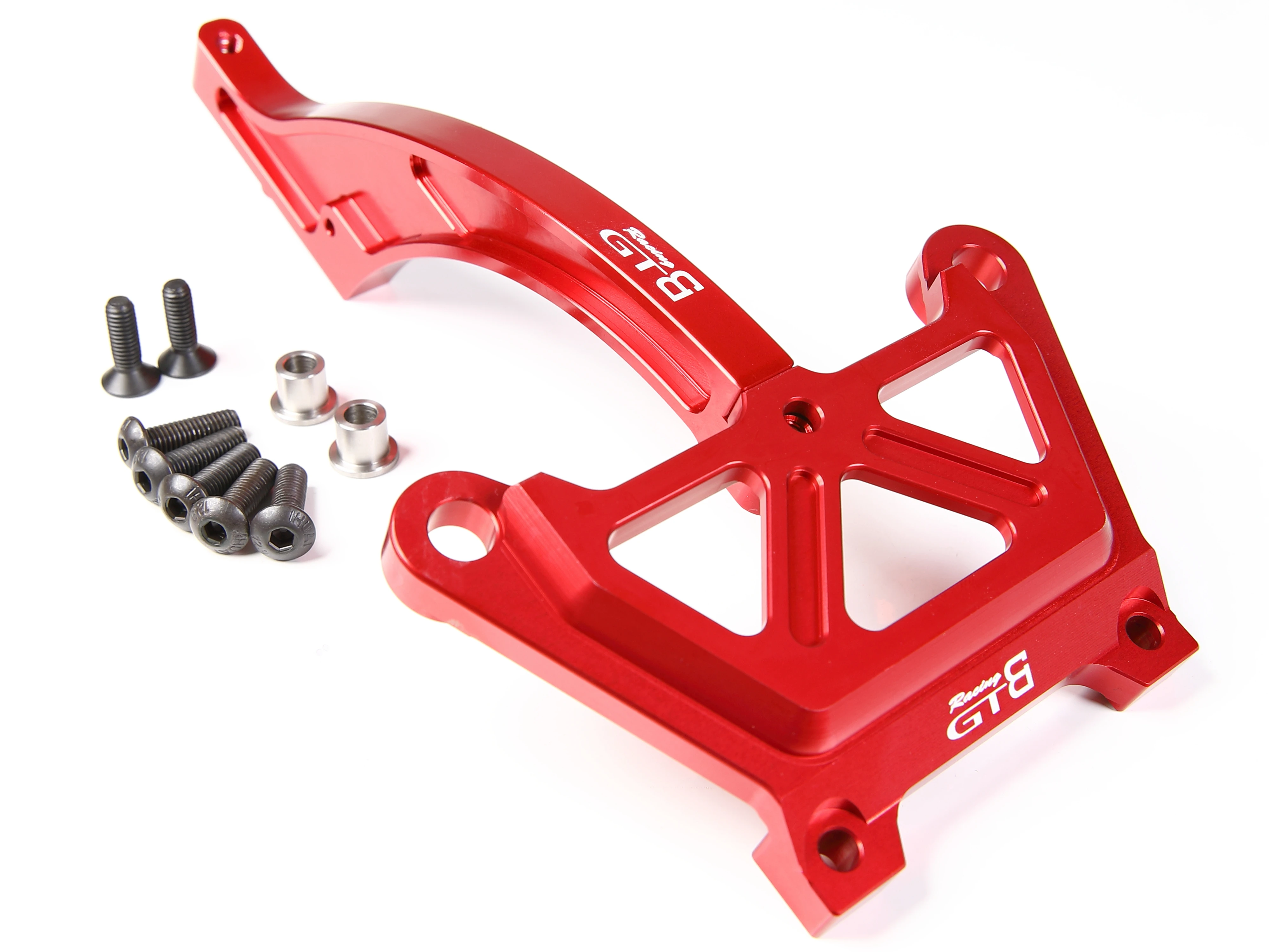 GTB CNC aluminium RC 1/5 LOSI DBXL 2.0 gaz przedni podwozie samochodu Brace i górną płytką