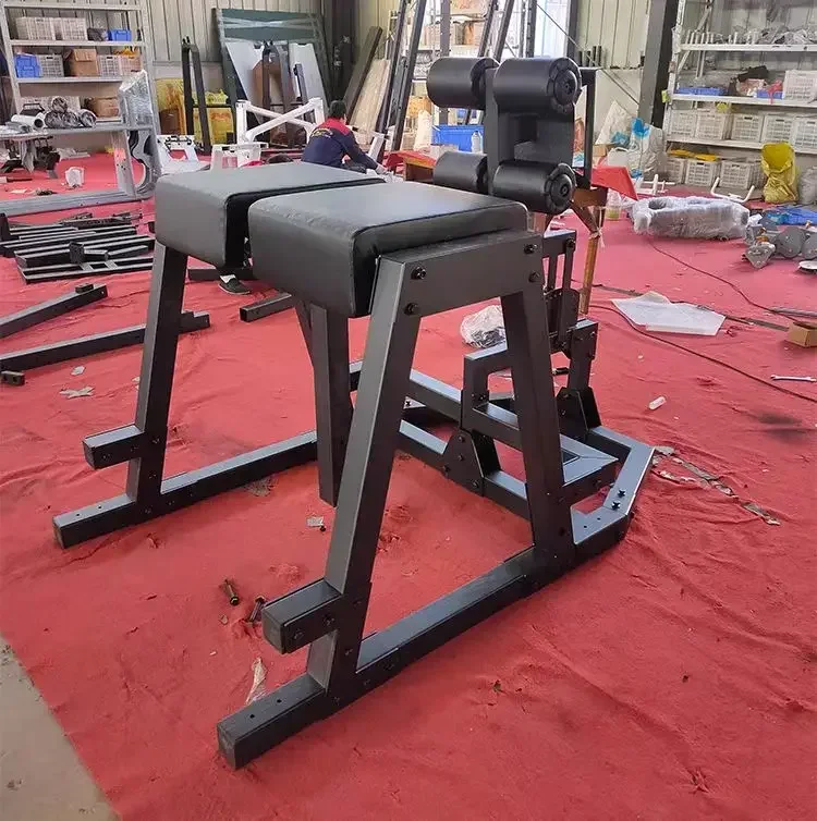 

-Commercial Gym Fitness Reverse Hyper Extension Machine Plate Loaded Multi-Angle Comprehensive Muscle Workout Roman Chair