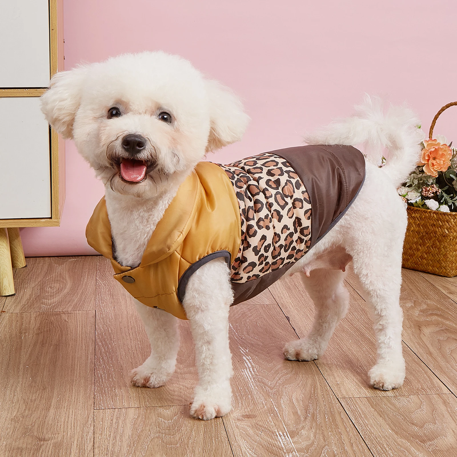 Winter Dog Jacket Windproof Warm Coat For Small And Medium Dogs_voghion.com