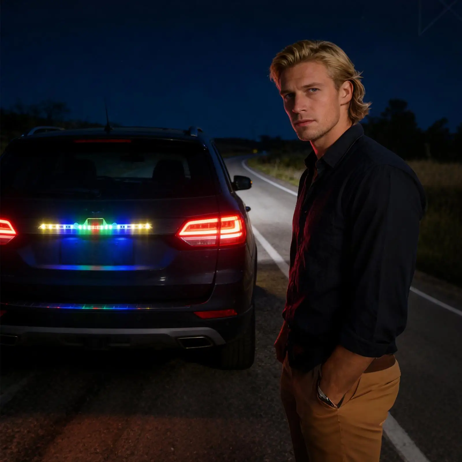 

Светодиодный сигнальный фонарь-треугольник с вращающимися соединениями для грузовиков, внедорожников, прицепов, для использования на открытом воздухе, на трассе, в ночное время, для обеспечения безопасности движения.