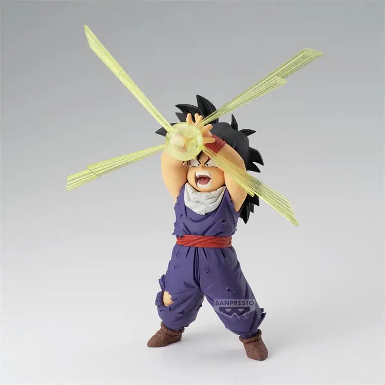 BANDAI Original GxMateria Dragon Ball Z Son Gohan Ver.3 Action Figure Desktop Ornaments Model Collectibles