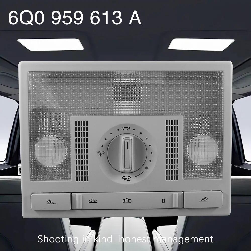 

Серая передняя купольная лампа для чтения 6Q 0959613 A для VW Polo 9N 2002-2010 Fox EU Altea Leon Toledo 6Q0 959 613A