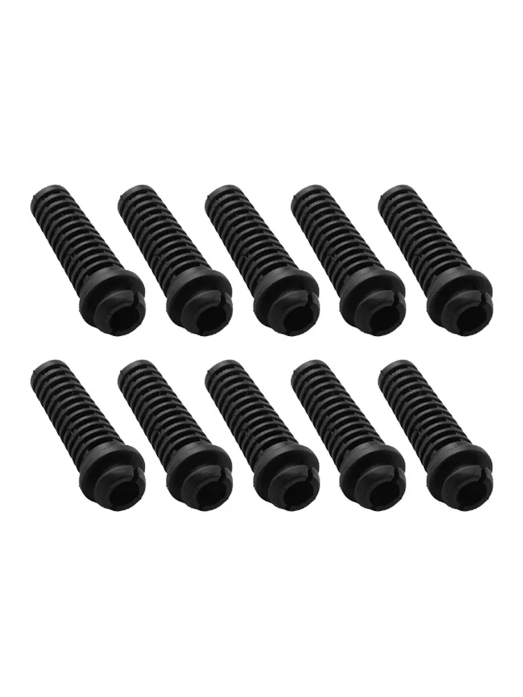 10pcs Protective Sleeve PVC Cable Gland Connector Rubber Sheath For Aviation Plug Protection Cover Home Improvement Parts