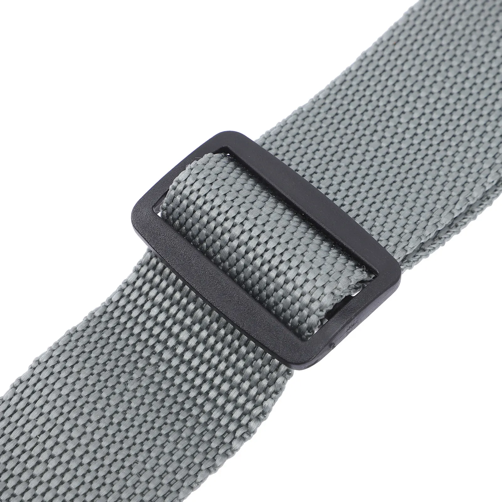 

Silver Grey Snare Drum Strap 3.6CM Wide Adjustable Tiger Hook Drum Belt Marching Band Instrument Sling Durable Comfortable