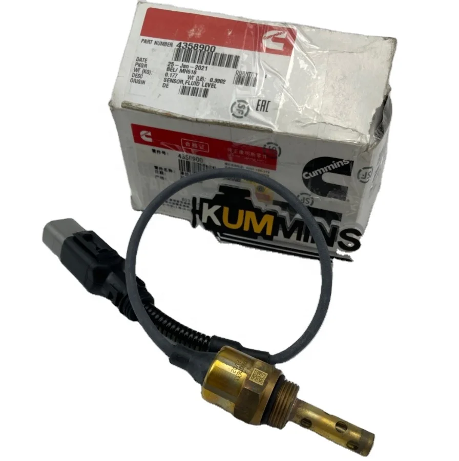 

QSK60 original fluid level sensor 4358900 3408653 4065972 sensor 2894868 4306987 2872254 4954905 3408345 4924925 for Cummins