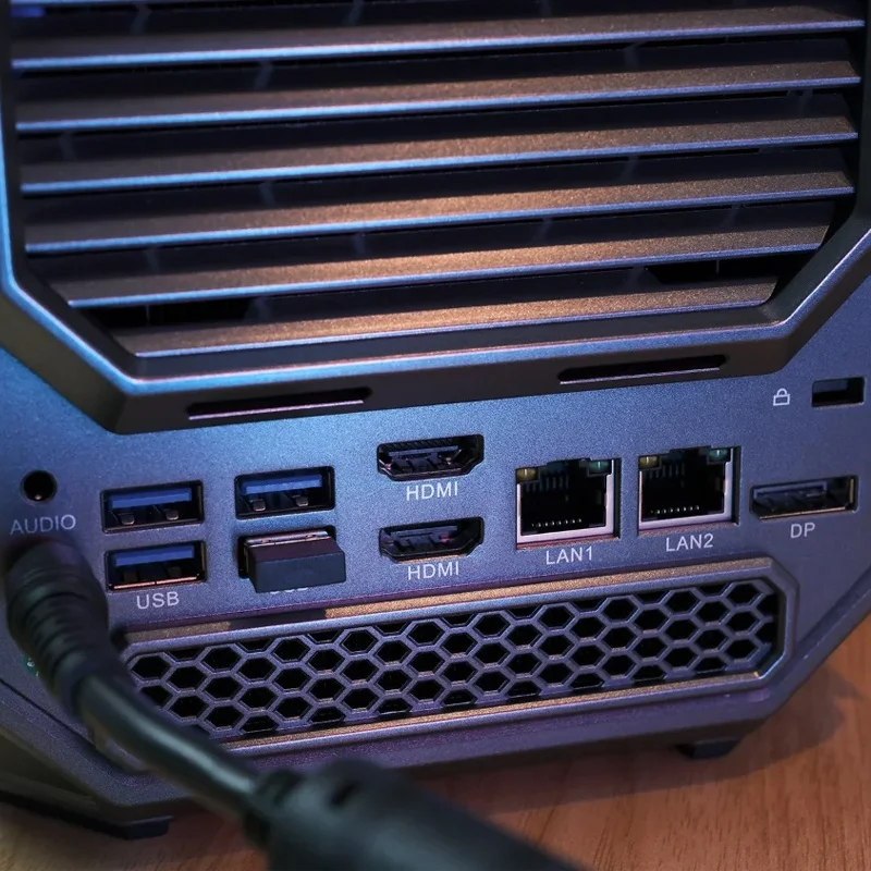 M1a Mini Host 12th Gen Core 12700h/Rtx3070 بطاقة رسومات مخصصة عالية الأداء كمبيوتر ألعاب محمول صغير لسطح المكتب