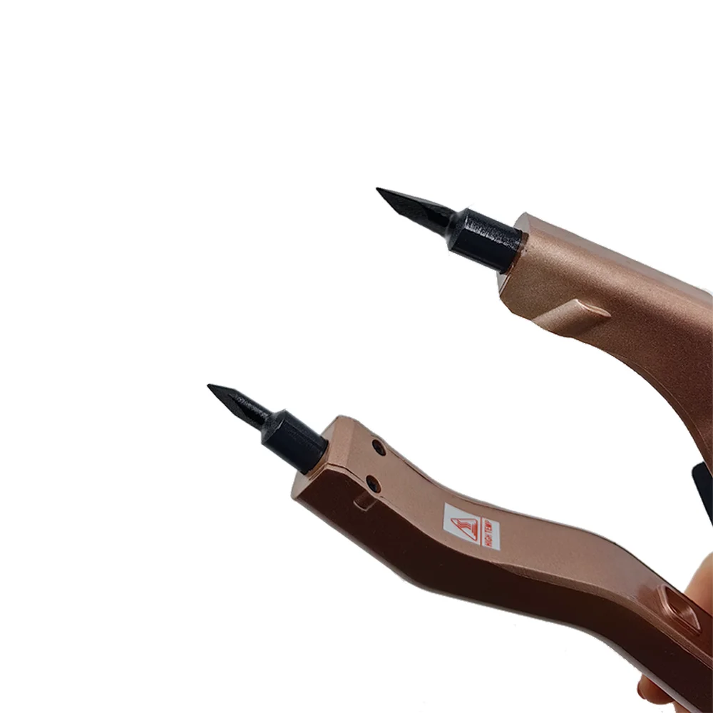 1Pcs Rose gold Adjustable Temperature 220℃ Professional Hair Extension Fusion Iron Heat Hair Connectors Keratin Melting Tool