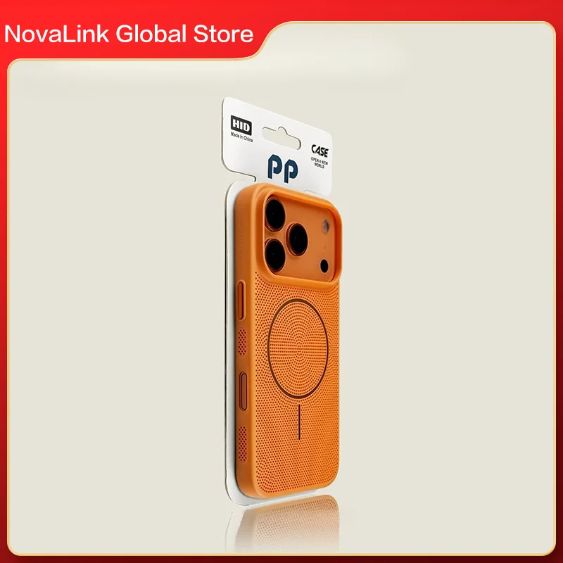 

Чехол для iPhone 17, 17 Pro, 17 Pro Max, 17 Air MagSafe, ультратонкий охлаждающий чехол для телефона, милая жесткая задняя крышка из ПК