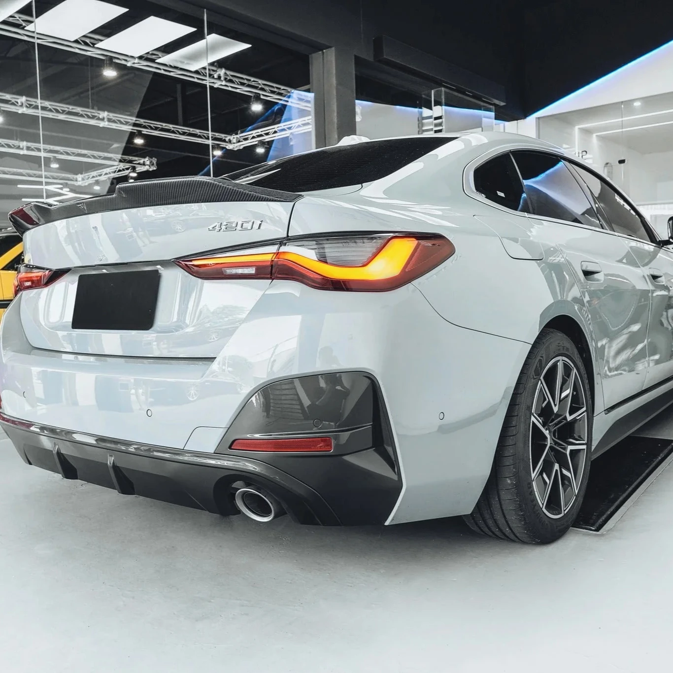 Diffusore Posteriore per BMW G26 420d 420i 430i M Sport Gran Coupé 2021 2022 2023 2024, Accessori e Parti di Tuning