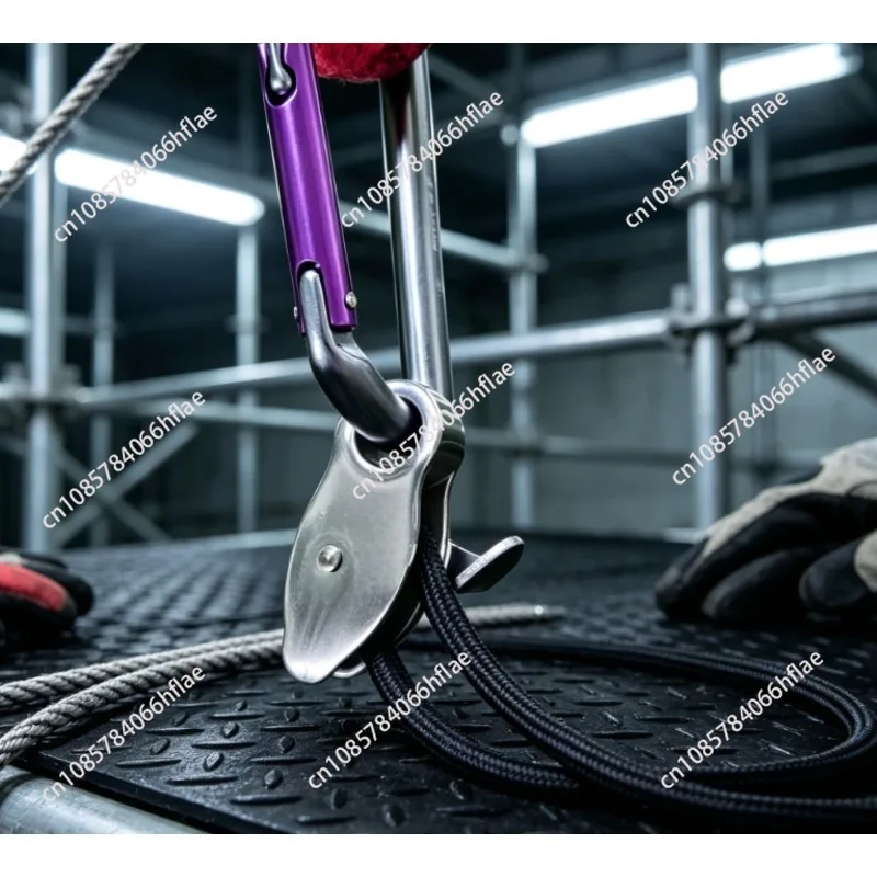 KC adjustable missed rope safety power tool descender anti-drop rope aerial work anti-drop hand hanging buckle rope
