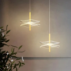 Nordic Lustre LED Pendant Light Fixture Indoor Lighting Hanging Lamp Dining Tables Living Room Stairs Home Decor Pendant Lamp