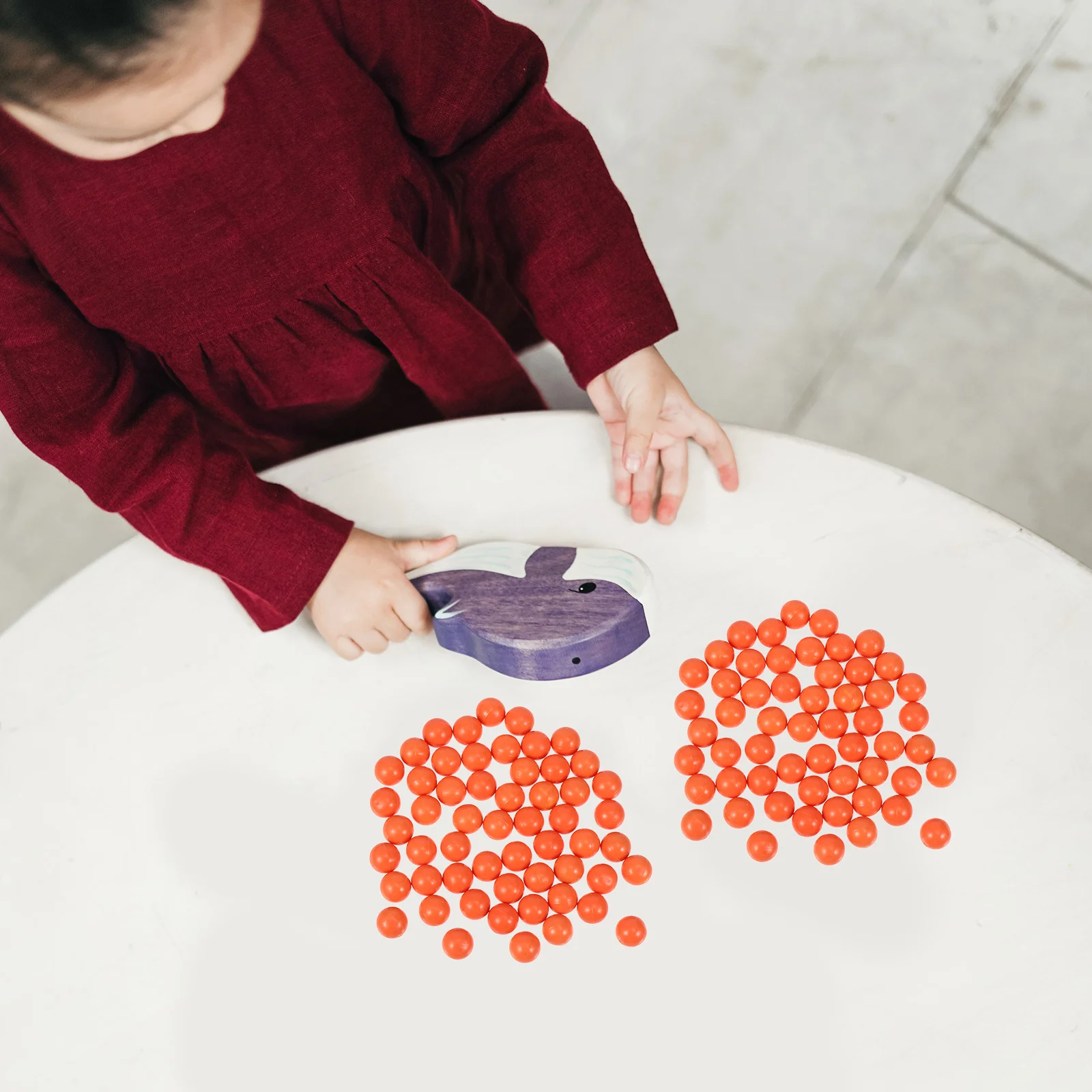 100 قطعة كرات بلاستيكية ملونة 15 سنتيمتر الاحتمالية التدريس كرات الرياضيات تعزيز اللعب احتمال التعلم الكرة