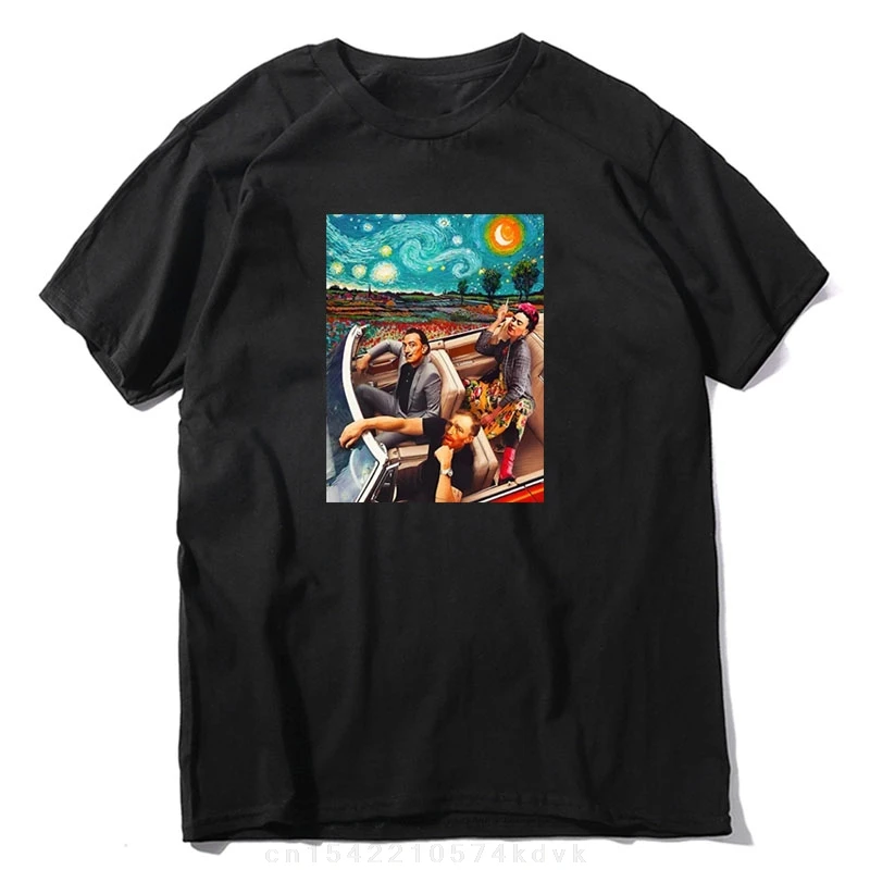 Salvador Dali e Vincent Van Gogh Kahlo im Auto Notte stellata Klassisches T-shirt, Mona Lisa Salvado