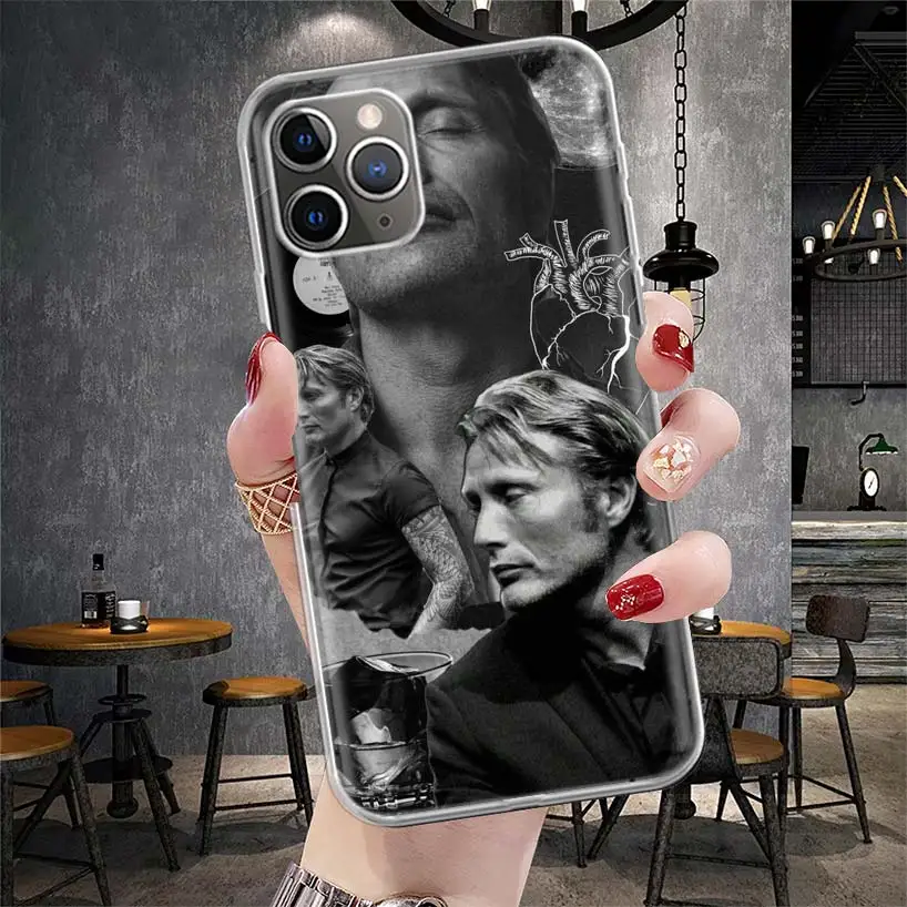 Hannibal Movie Soft Phone Case For IPhone 11 13 16 Pro MAX 15 + 14 Plus 12 Mini X XS Apple 8 7 SE Fundas Coque 11 12 13 14 Pro M