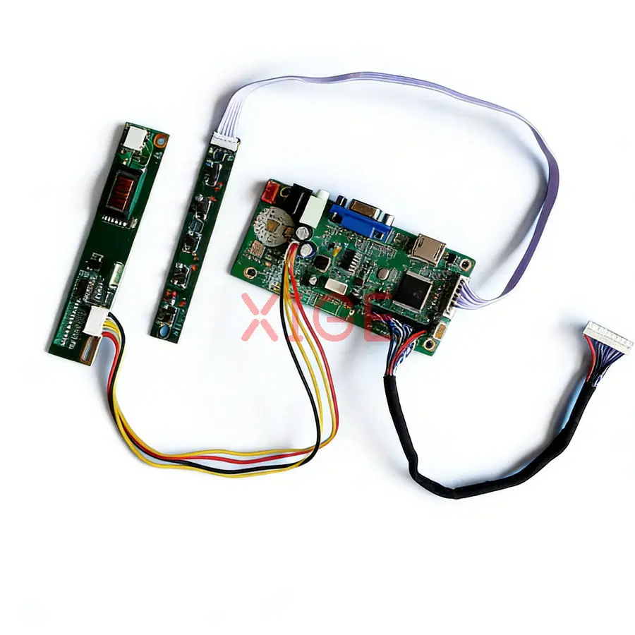 

Для LTN133W1 B133EW01 LTN133AT01 LP133WX1 Контроллер монитора Плата привода DIY Kit HDMI + VGA LVDS 30-контактный 1-CCFL 1280*800 1280x800