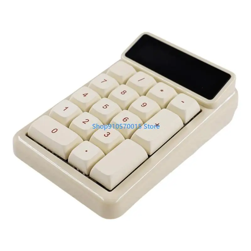 

B95C 17Key Numpad Mechanical Nuleric клавиатура горячая калькулятор Hot Swap Function Автоматическое сна