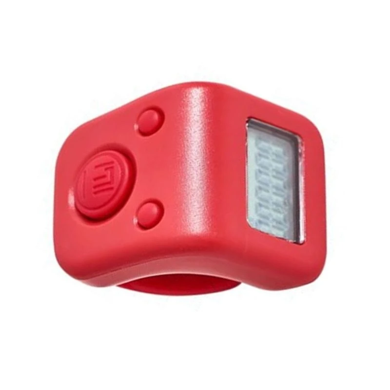 6 Channel Tally Counter with backlit Finger Rings 6Digits Buddhas Clickers N2UD