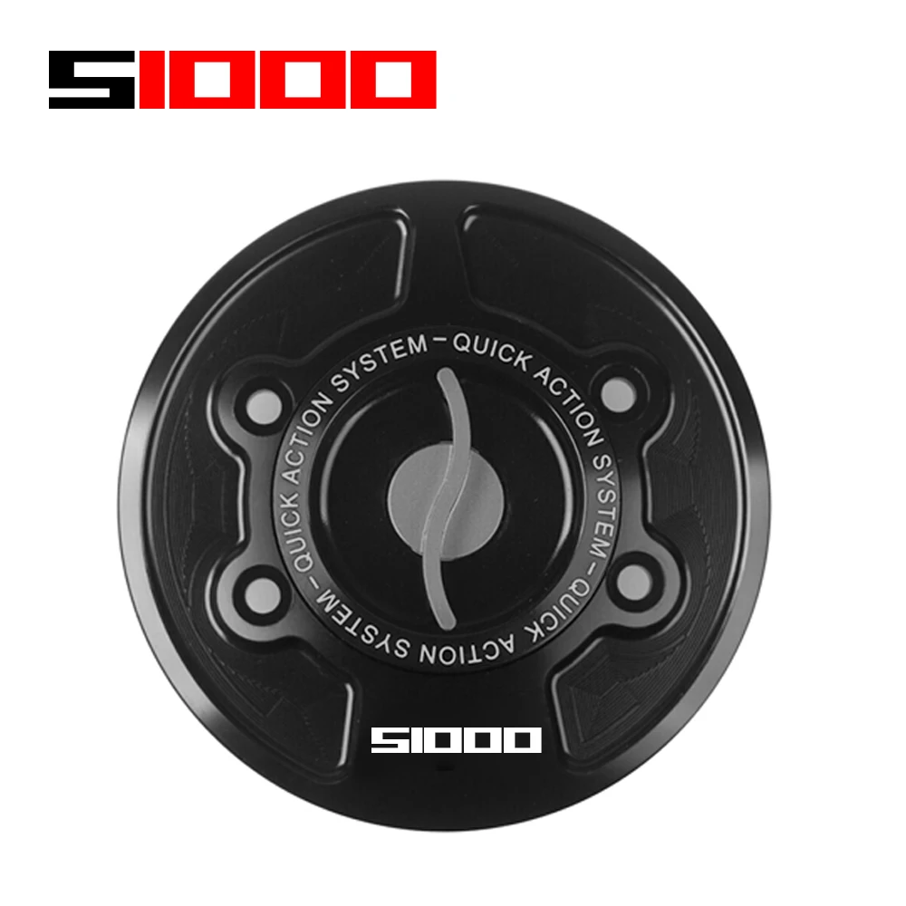 Sleutelloze CNC Racing snelkoppeling motorfiets tankdopjes hoes benzineklep voor BMW S1000RR S1000R HP4 M1000RR 2009-2024 2022 - afbeelding 1