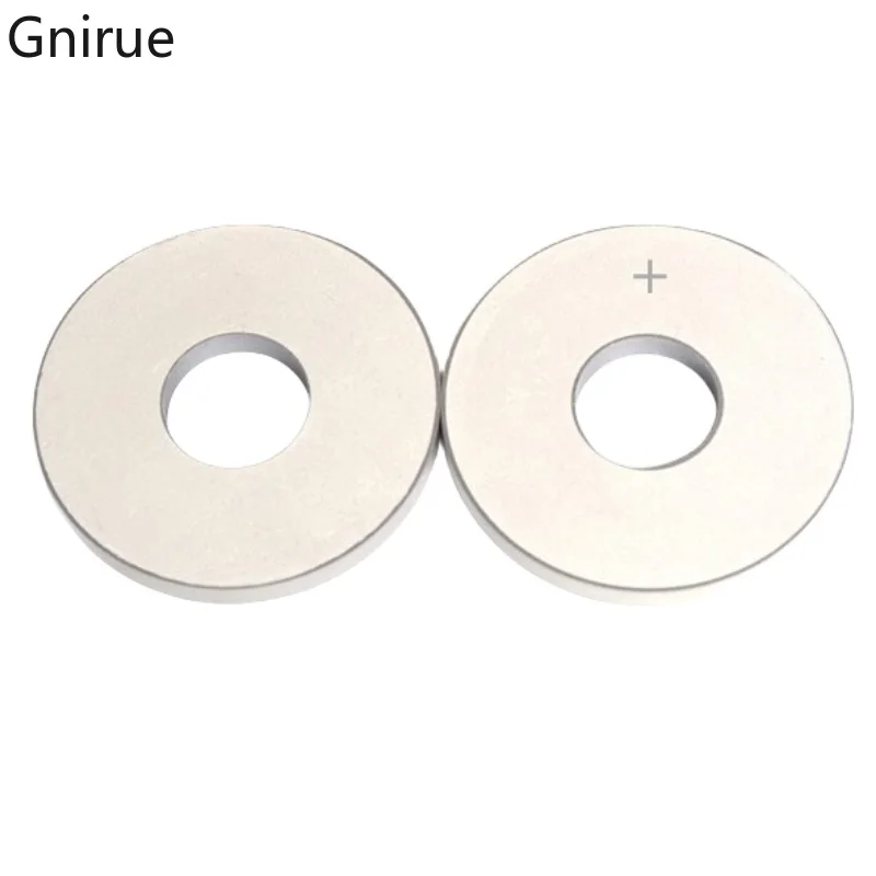 Пьезоэлектрическое керамическое кольцо PZT8 OD50 × ID17 × 6,5 мм, преобразователь, ультразвуковая волна Пьезоэлектрическое керамическое кольцо PZT8 OD50 × ID17 × 6,5 мм, преобразователь, ультразвуковая волна