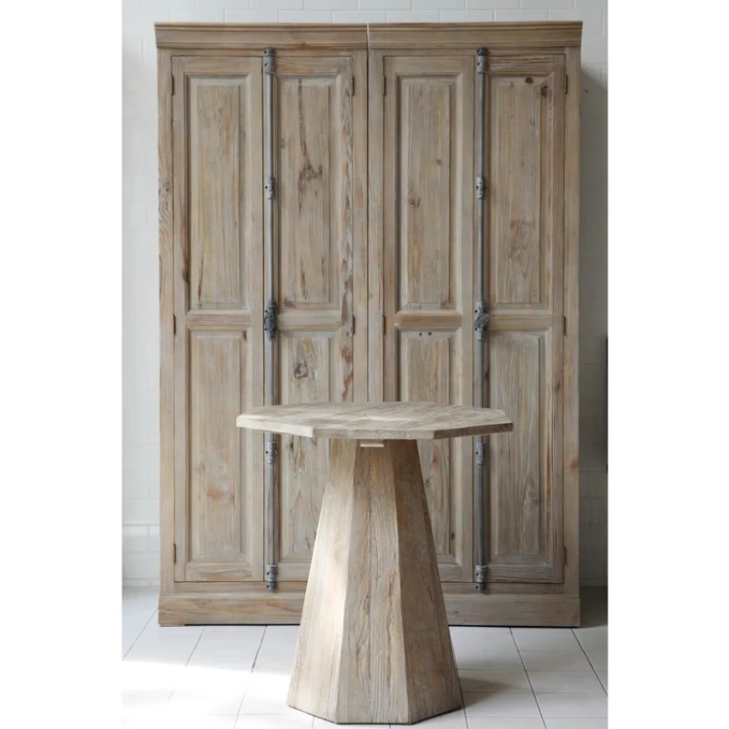 

French American country wabi small table