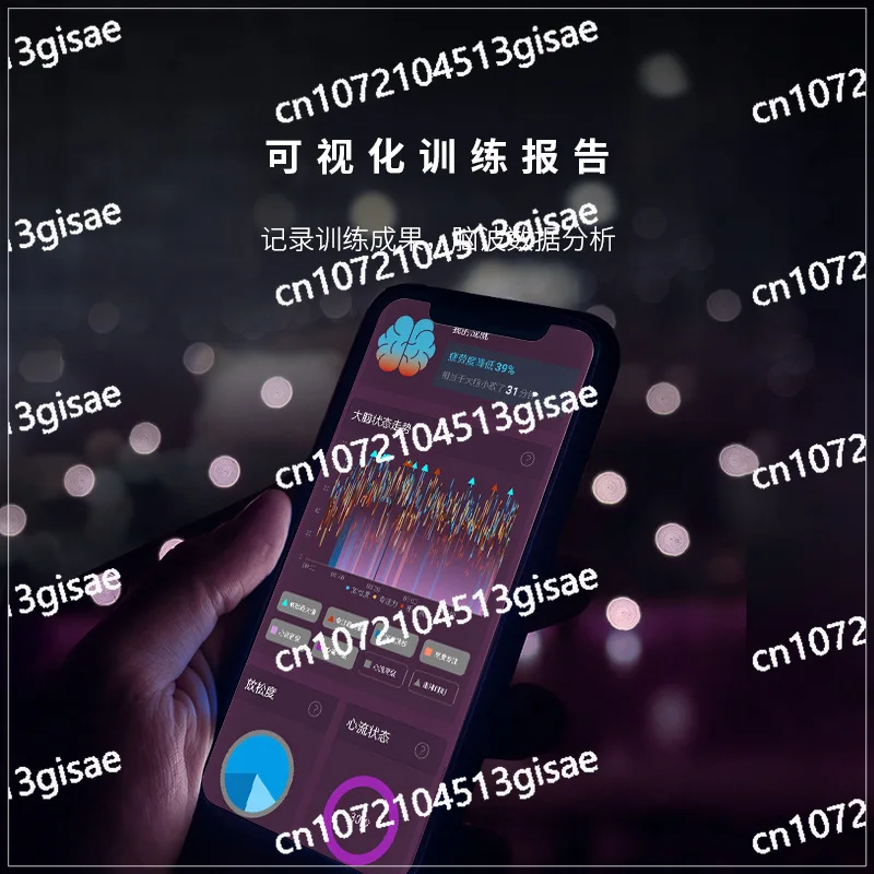 สายคาดศีรษะ Brainlink Lite Ultra-Lightweight EEG สำหรับตรวจคลื่นสมองแบบไร้สาย พร้อมเซ็นเซอร์ MindLink และชุดพัฒนา SDK สำหรับการฝึกอบรมทางจิตวิญญาณ