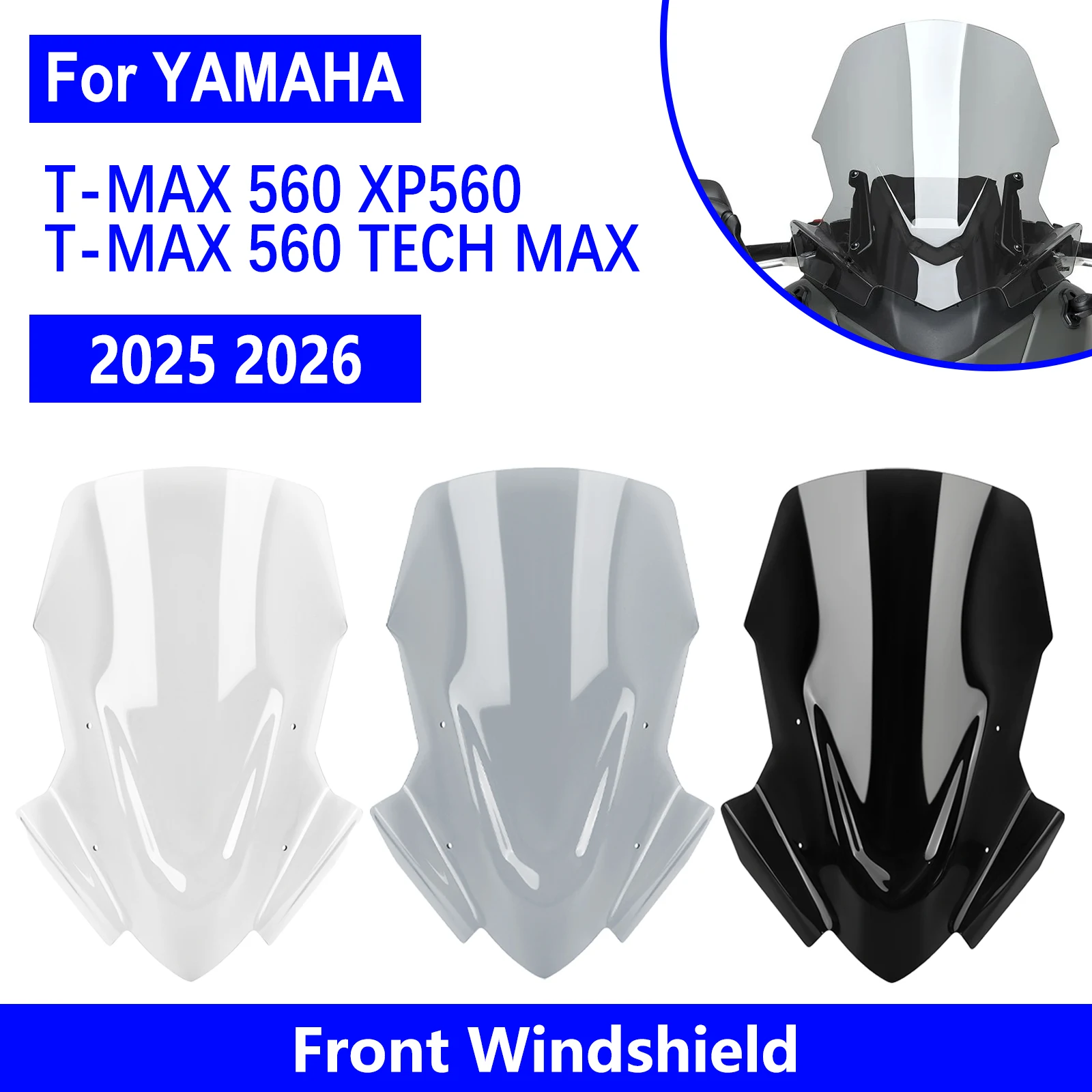 Tech Protect Accessories - Osłona przedłużająca szybę motocyklową do T-MAX