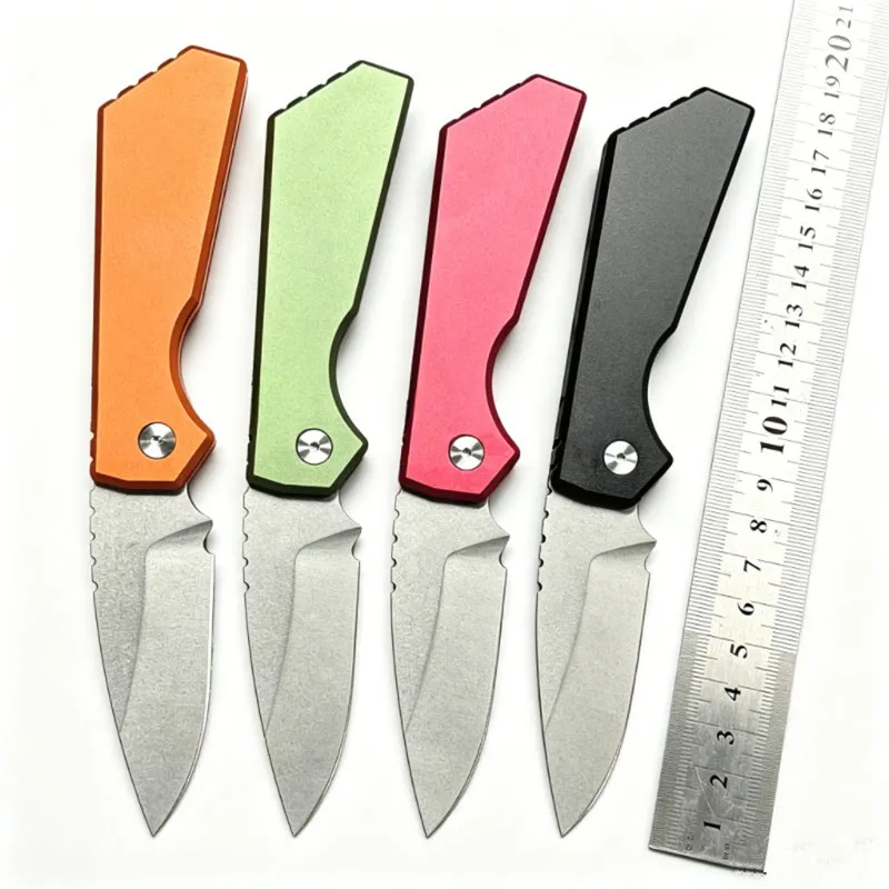 

Kesiwo PT01 D2 Blade Pocket Folding Knife Aluminium Alloy Handle Camping Hunting Survival Outdoor EDC Hiking Fruit Kitchen Knife