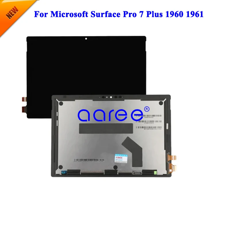 LCD Display  For Microsoft Surface Pro 7 1866 LCD Display For Surface Pro 7 Plus 1960 LCD Screen Touch Digitizer Assembly