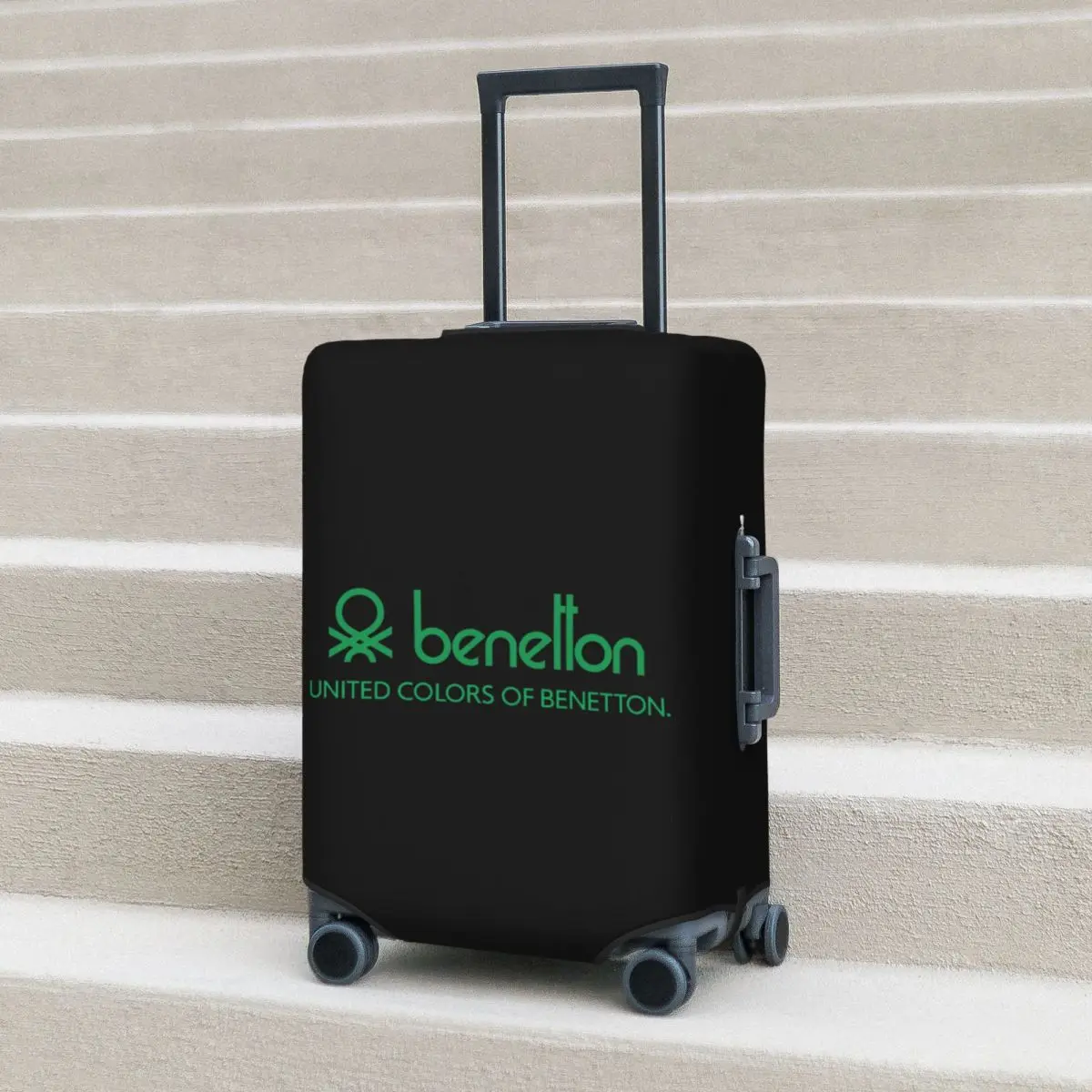 United Colors Of Benetton Suitcase Cover Protection Elastic Travel Luggage Protector Covers for 18-32 Inch