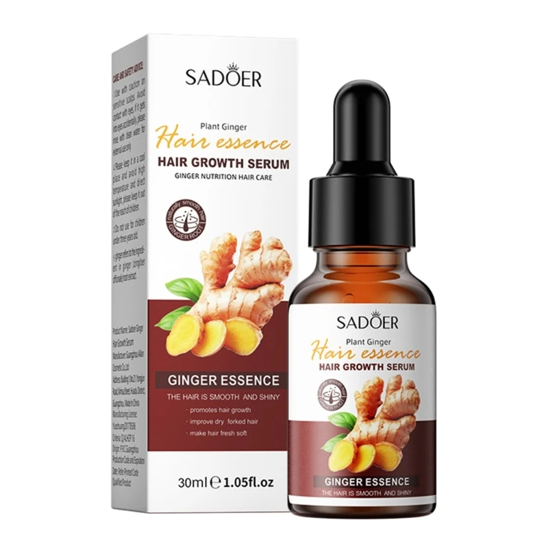 SADOER Hair Growth Oil Essential Hair Regrowth Thicken Scalp Treatments Dropship