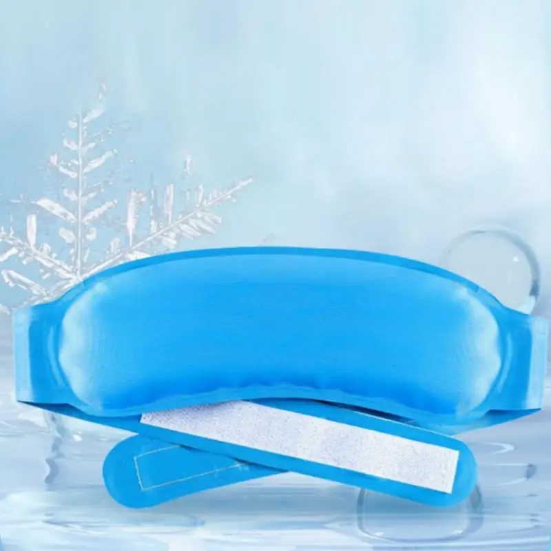 Gel Ice Headband Wrap Reusable Hot Cold Therapy Cap Migraine Headache Pain Relief Household Care Accessory