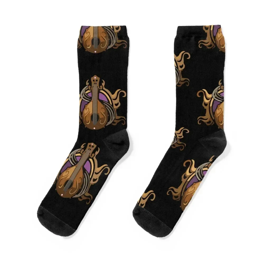 

BG3 Bard Badge Socks Antiskid soccer kawaii Boy Socks Women's