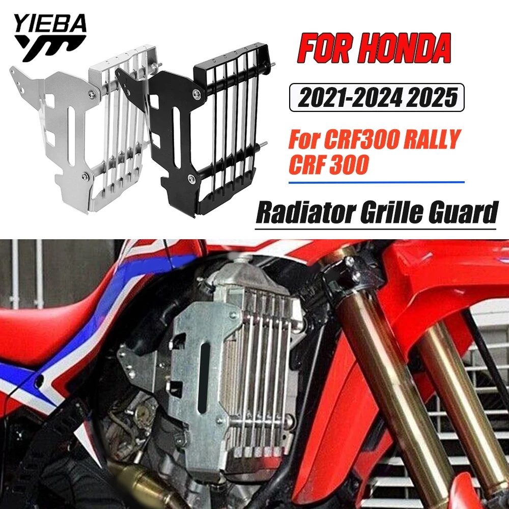 

Motocycle Radiator Grille Cover Water Tank Guard Protection Accessories For HONDA CRF300 RALLY CRF 300 2021 2022 2023 2024 2025