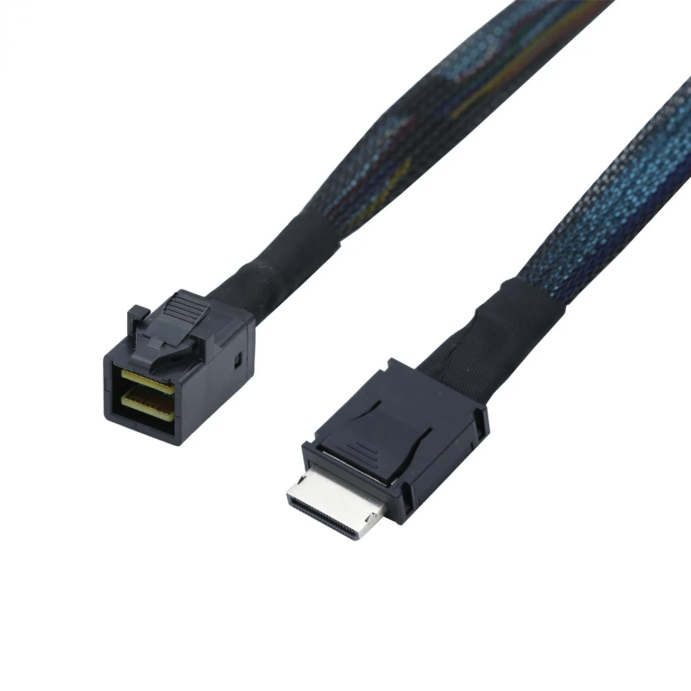 

Reliable Performance PCIE Oculink SFF 8611 4I to MINI SAS SFF-8643 Cable for Server