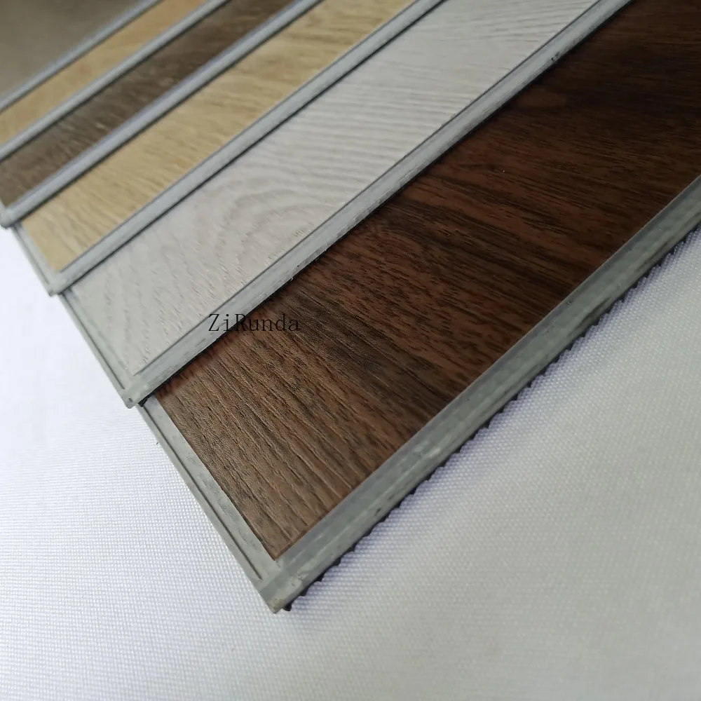 Customized version Modern 4-8mm EVA marble pattern PVC living room hard core SPC plastic floor