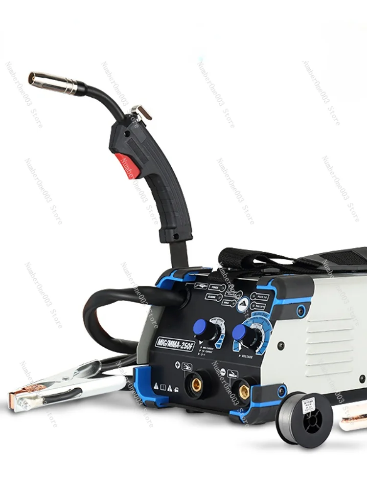 Semi-Automatic Welder Synergy Welding Machine, Gas-Less, 3 in 1, MIG, MMA, LIFT, TIG for Household Welding