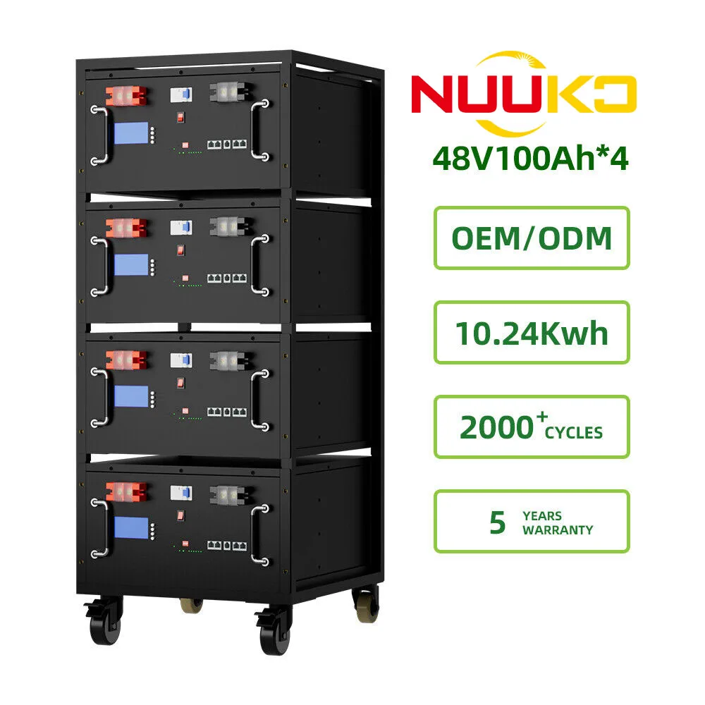 5 Years Warranty Storage Solar 51.2V 100ah LiFePO4 Deep Cycle Battery for Power Bank