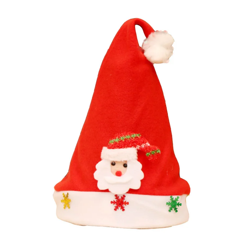 Kids Christmas Hat Toddler First Christmas Santa Hat New Year Christmas Party Clothing Accessories Dress-Up Decoration Prop