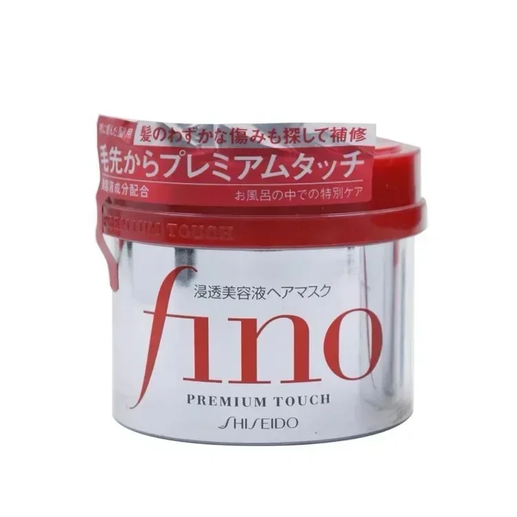 

Маска для волос-230 г Fino Soaked Beauty Liquid Soaked Beauty Жидкая маска для волос Кондиционер Repair Dry Red Can Замена маски для волос