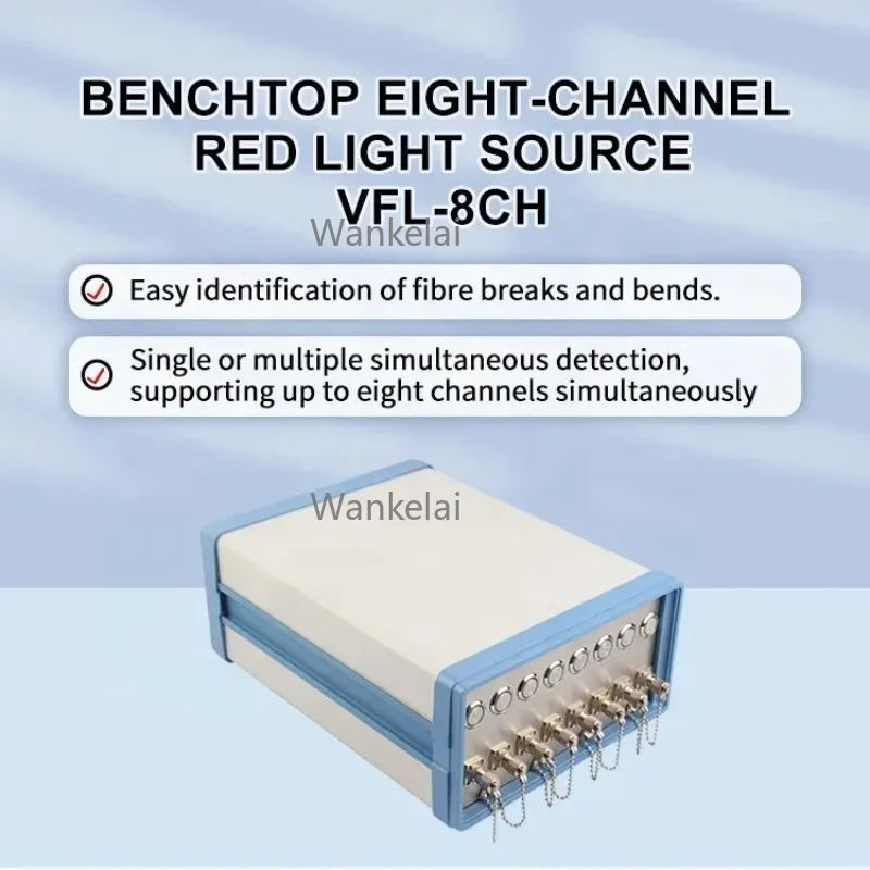 2025 VFL-8CH waterproof visible light source vfl 8 channel fiber optic laser fiber optic light source