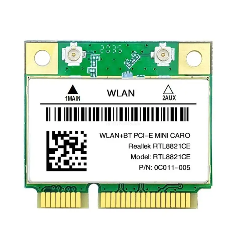 RTL8822CE 1200Mbps 2.4/5Ghz 802.11AC WiFi Card  Mini PCIe RTL8821CE BT5.0 Dropship