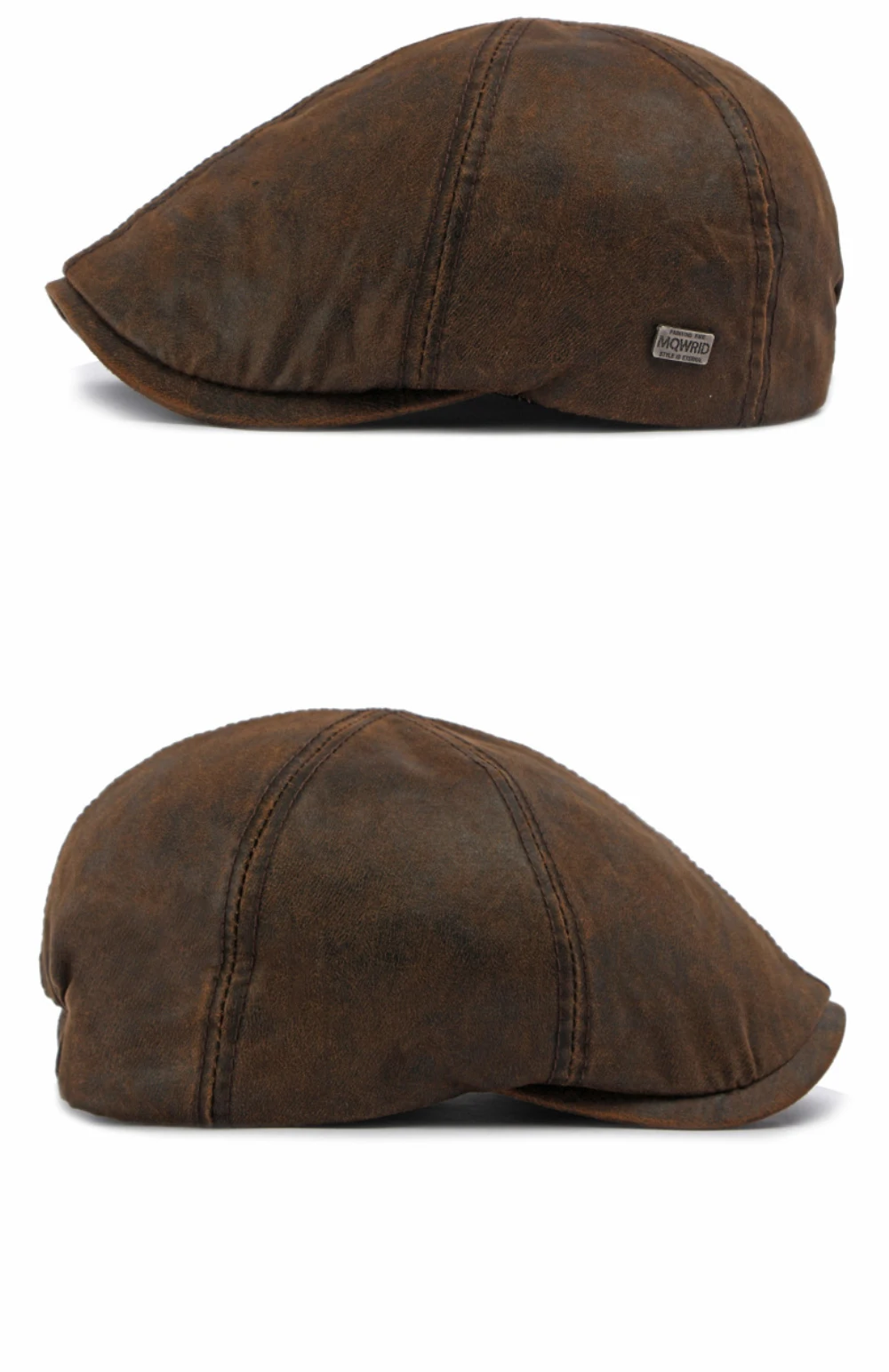 HT5161 Herren- und Damen-Baskenmütze, Retro-Künstlermütze, flache Mütze für Damen und Herren, mit Fleece gefüttert, achteckige Baskenmütze für Herbst und Winter – Detail 7