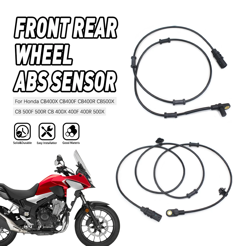 

ABS Sensor Set Front Rear For Honda CB400X CB400F CB400R CB500X CB500F CB500R Motorcycle Accessories