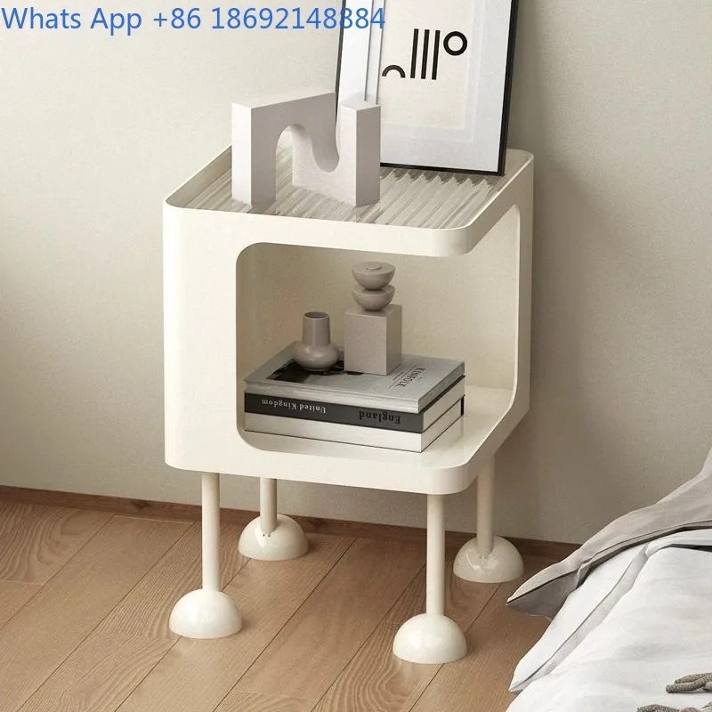 

Cream Style Living Room Creative Side Table Sofa Side Cabinet Mini Small Coffee Table Bedroom Bedside Table