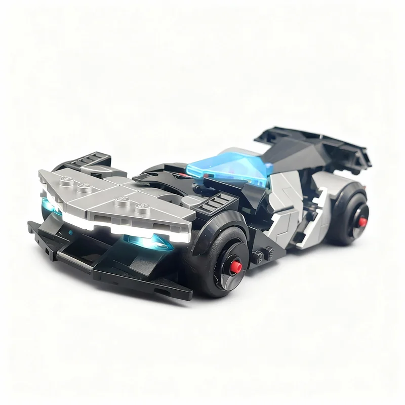 

239PCS MOC City Champions Super Car Tesla Vision Cyber Lm Model Technology DIY Creative Assembly Brick Display Birthday Gift