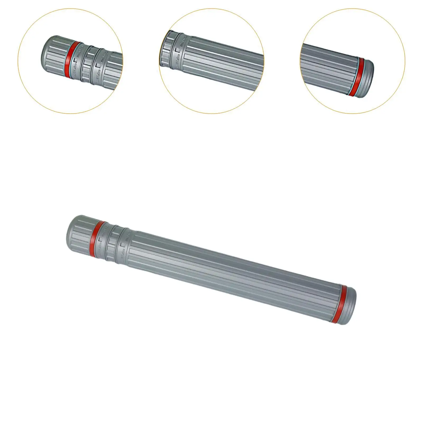 Tubo de cartaz expansível multifuncional telescópico à prova d'água tubo de pintura para desenhos obras de arte esboços imagens planos