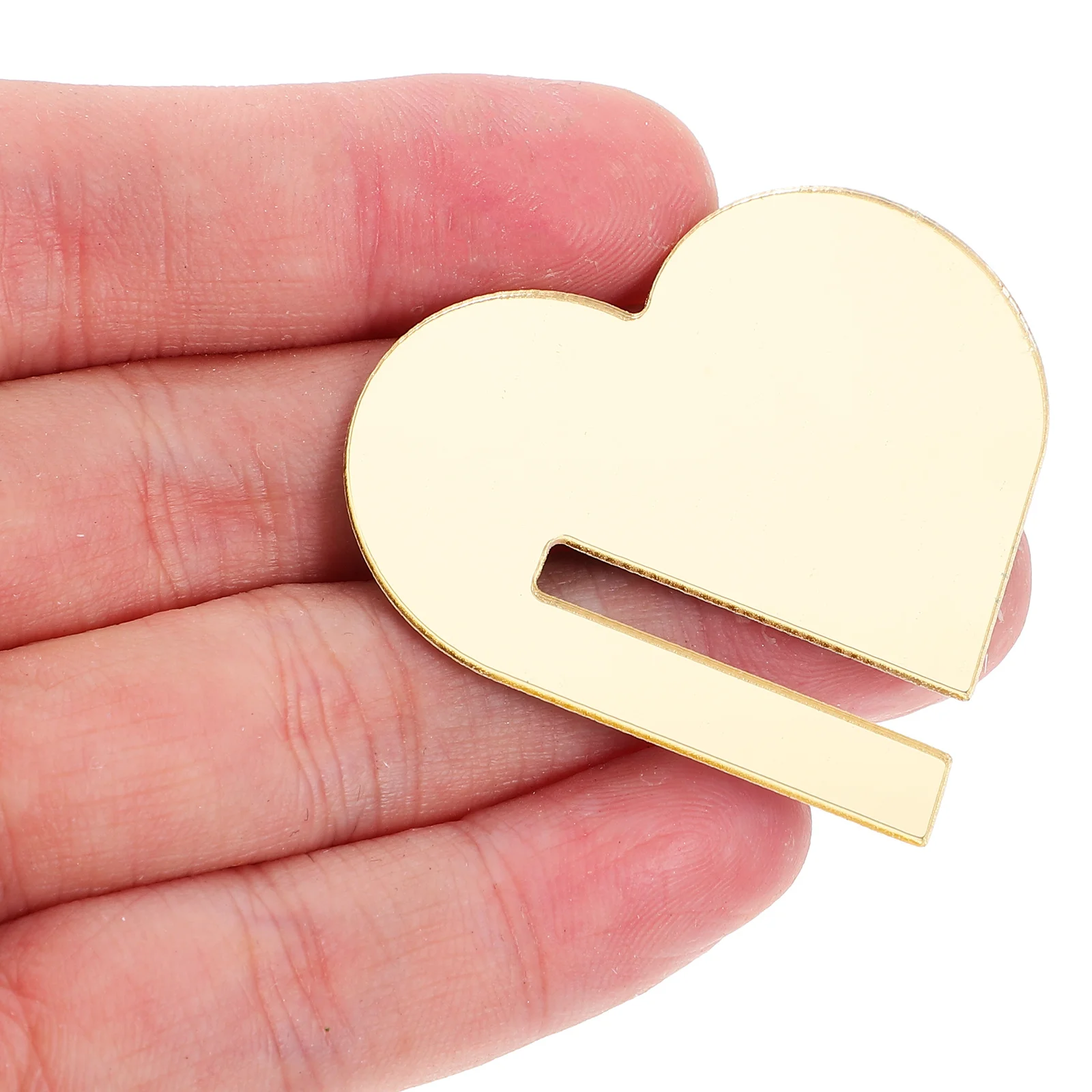 

30Pcs Heart Acrylic Drink Markers Transparent Reusable Wine Glass Tags Decorative Wine Charms for Parties