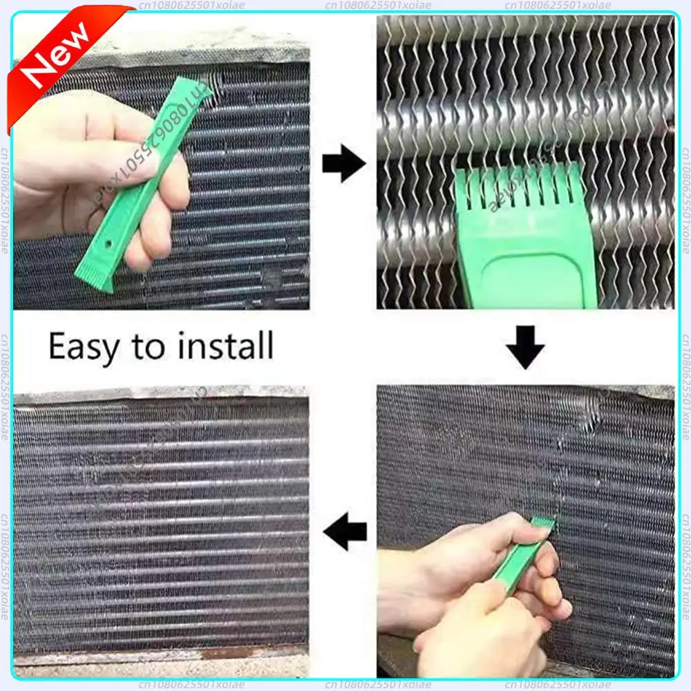 Plastic Air Conditioning Fin Comb Accessories Universal Condenser Radiator Fin Brush for Auto Cooling System Condenser Comb Kits