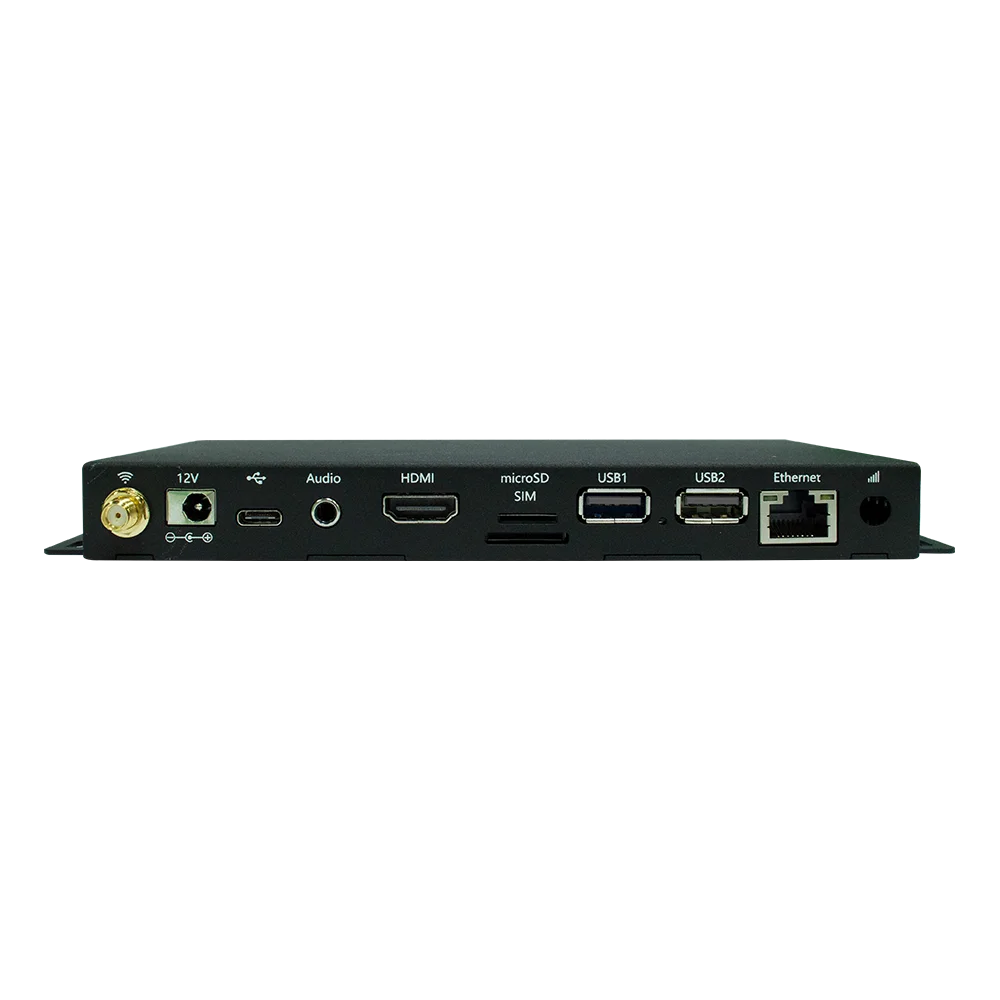 RK3399 Android Media Player Box 4K 60FPS EDP LVDS HD OTA Dual Band WiFi Ethernet