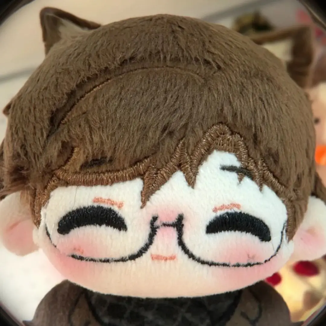 10CM Anime Luce e notte Evan Osborn Charlie Cosplay Simpatico zaino in peluche Peluche Portachiavi Ciondolo Ornamento Regali di Natale